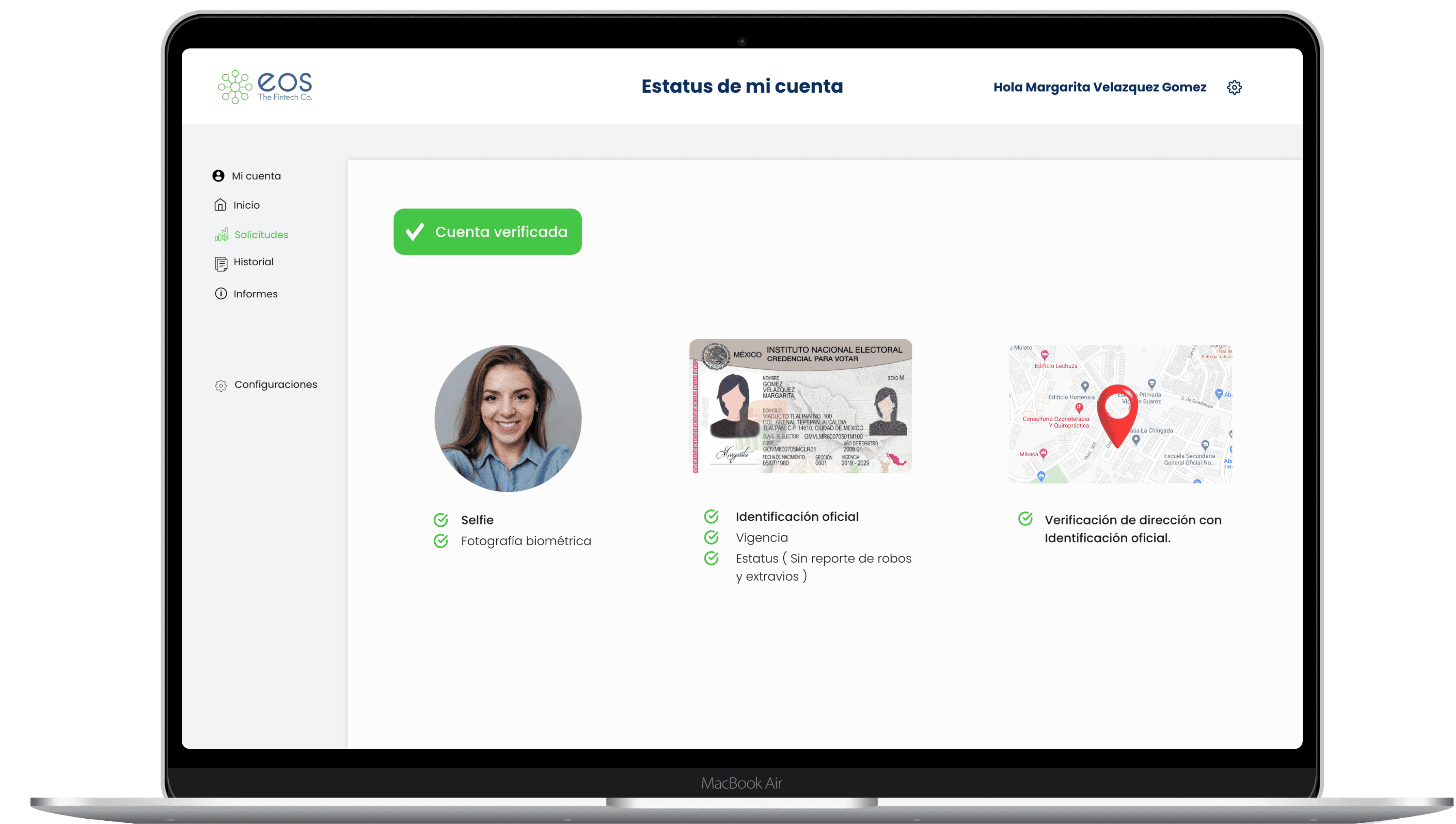 Procesos sólidos e inteligentes EOS Software